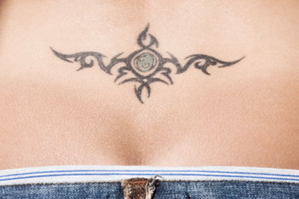 Störendes Tattoo